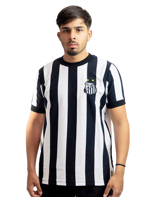 Camisa Retro Athleta Santos Listrada 1974