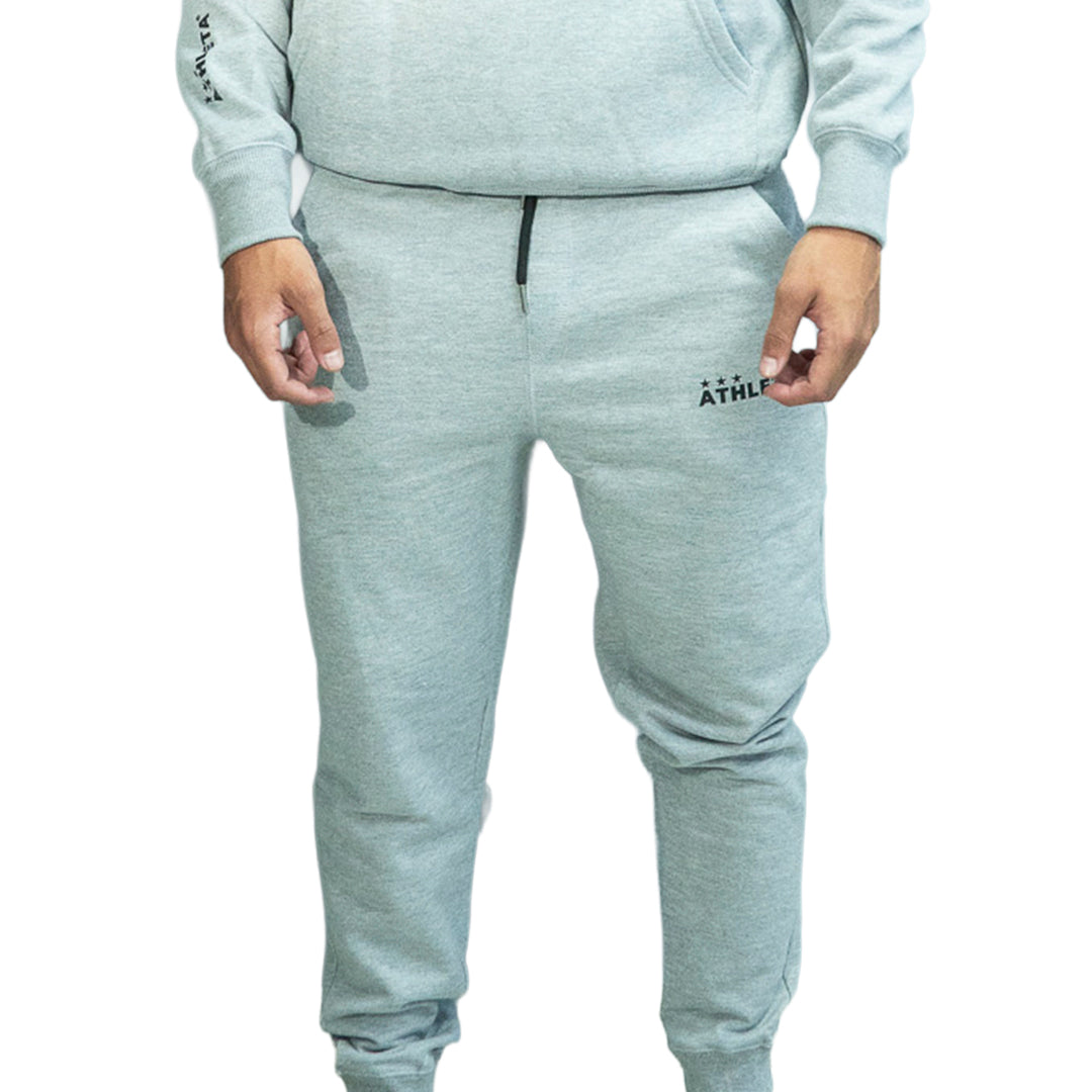 Calça Moletom Unissex Athleta Casual Wear Line - Cinza mescla