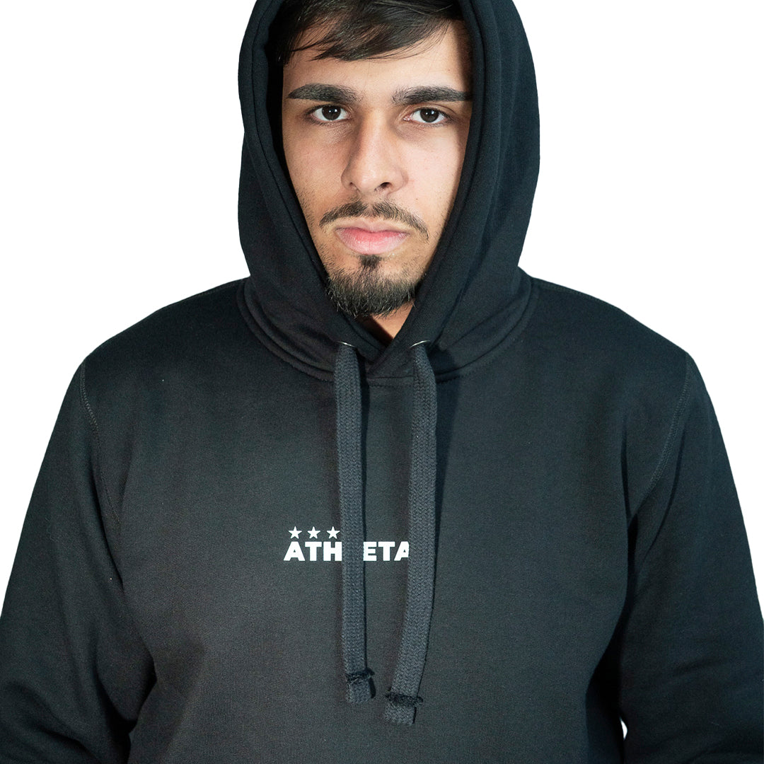 Blusa Moletom Unissex Athleta Casual Wear Line – Preto