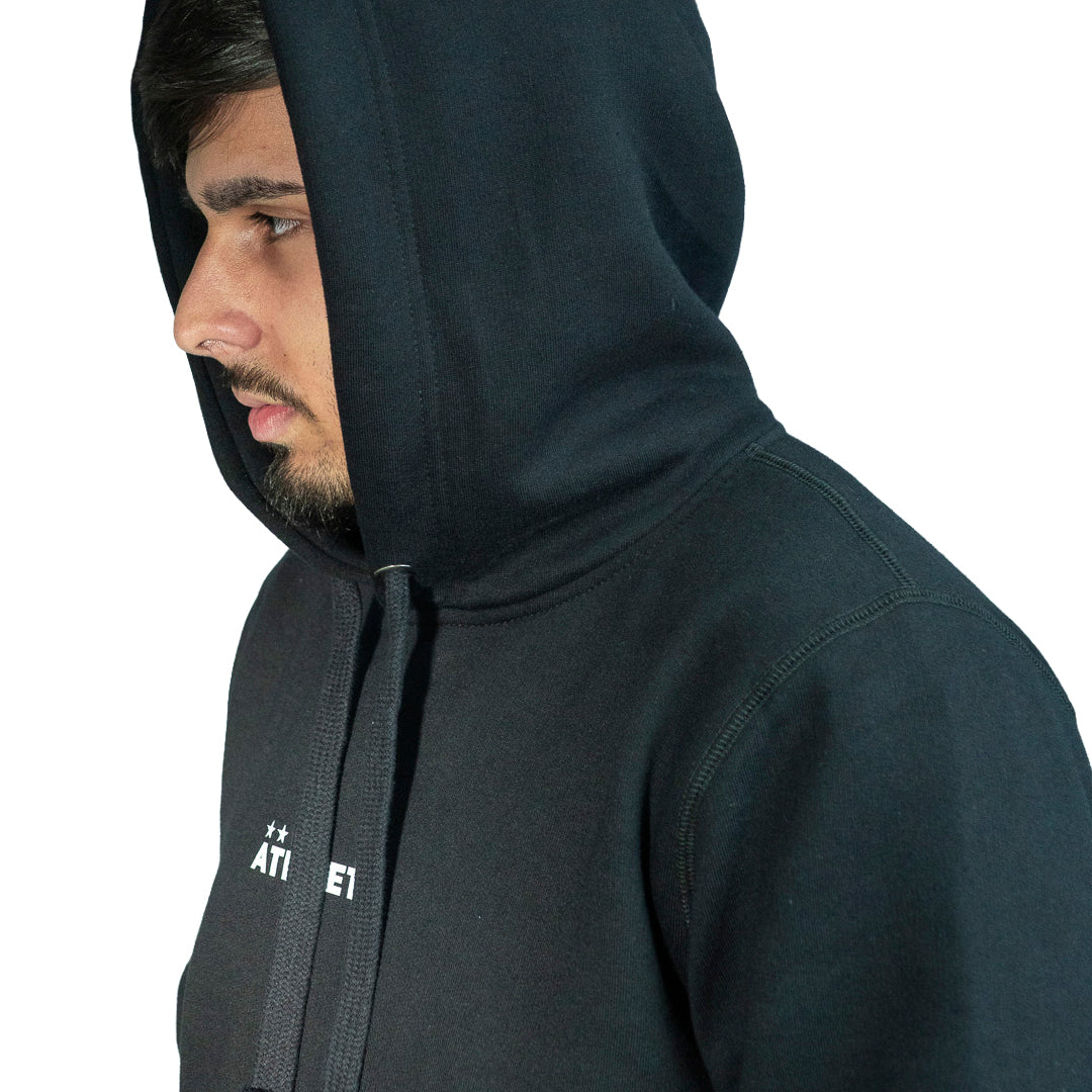 Blusa Moletom Unissex Athleta Casual Wear Line – Preto