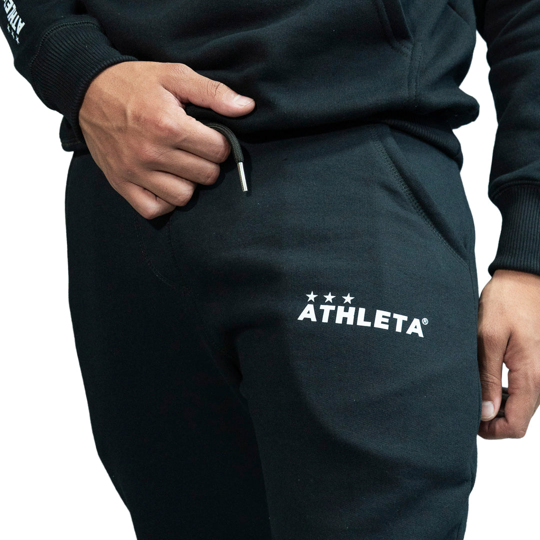 Calça Moletom Unissex Athleta Casual Wear Line - Preto