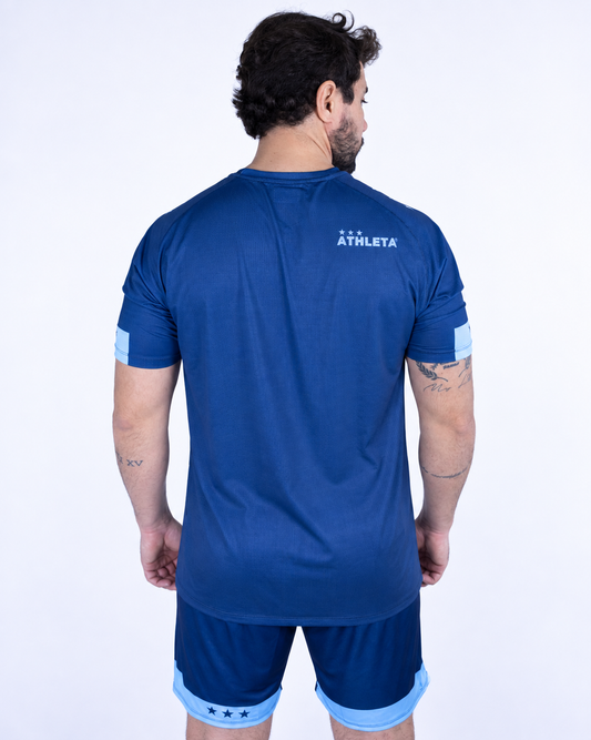 Térmica Manga Curta Masculina Athleta Comfort - Midnight Ice