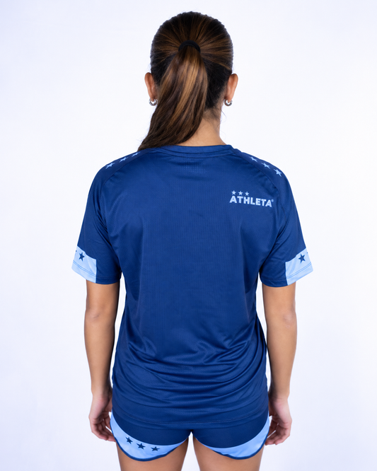 Térmica Manga Curta Feminino Athleta Comfort - Midnight Ice
