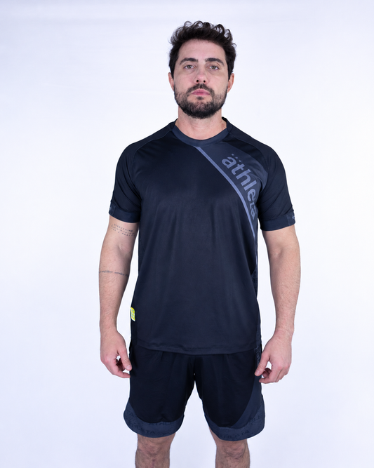 Camiseta Masculina Linha Free 26 - Black