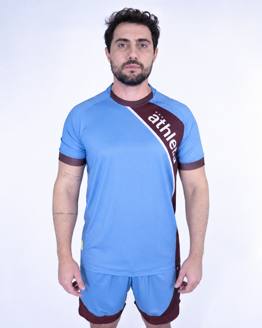 Camiseta Masculina Linha Free 26 -  Blue Brown