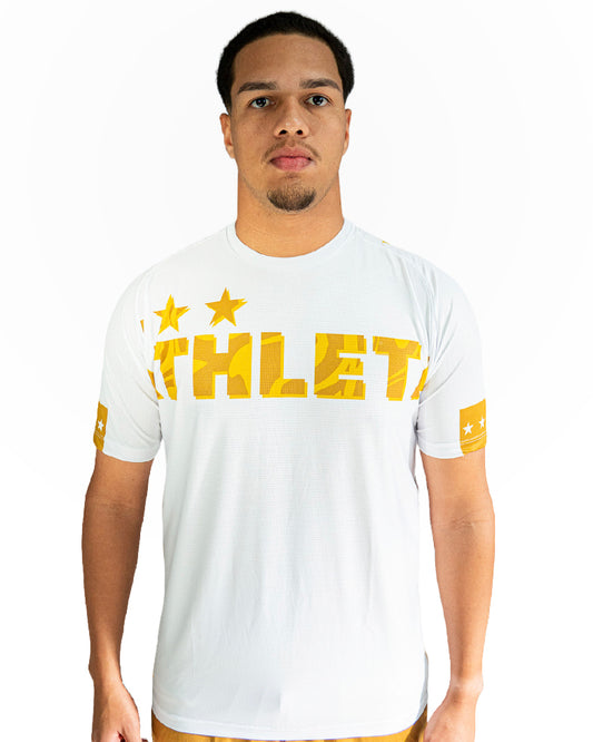 Térmica Manga Curta Athleta SS25 Confort - White Gold