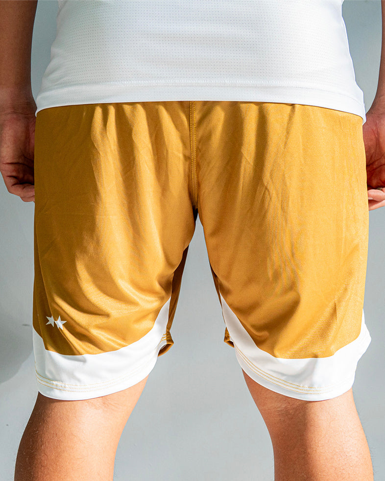 Calção Masculino Athleta SS25 Confort - White Gold