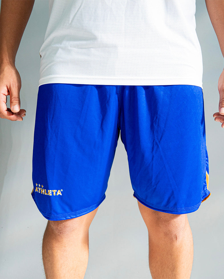 Calção Masculino Athleta SS25 Confort - Blue White Gold