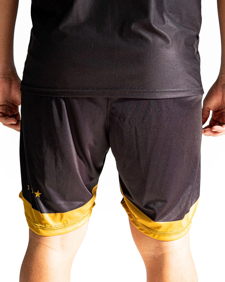 Calção Masculino Athleta SS25 Confort - Black Gold