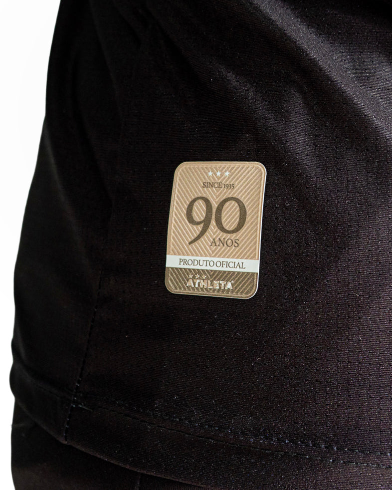 Térmica Manga Curta Masculina Athleta SS25 Confort - Black Gold
