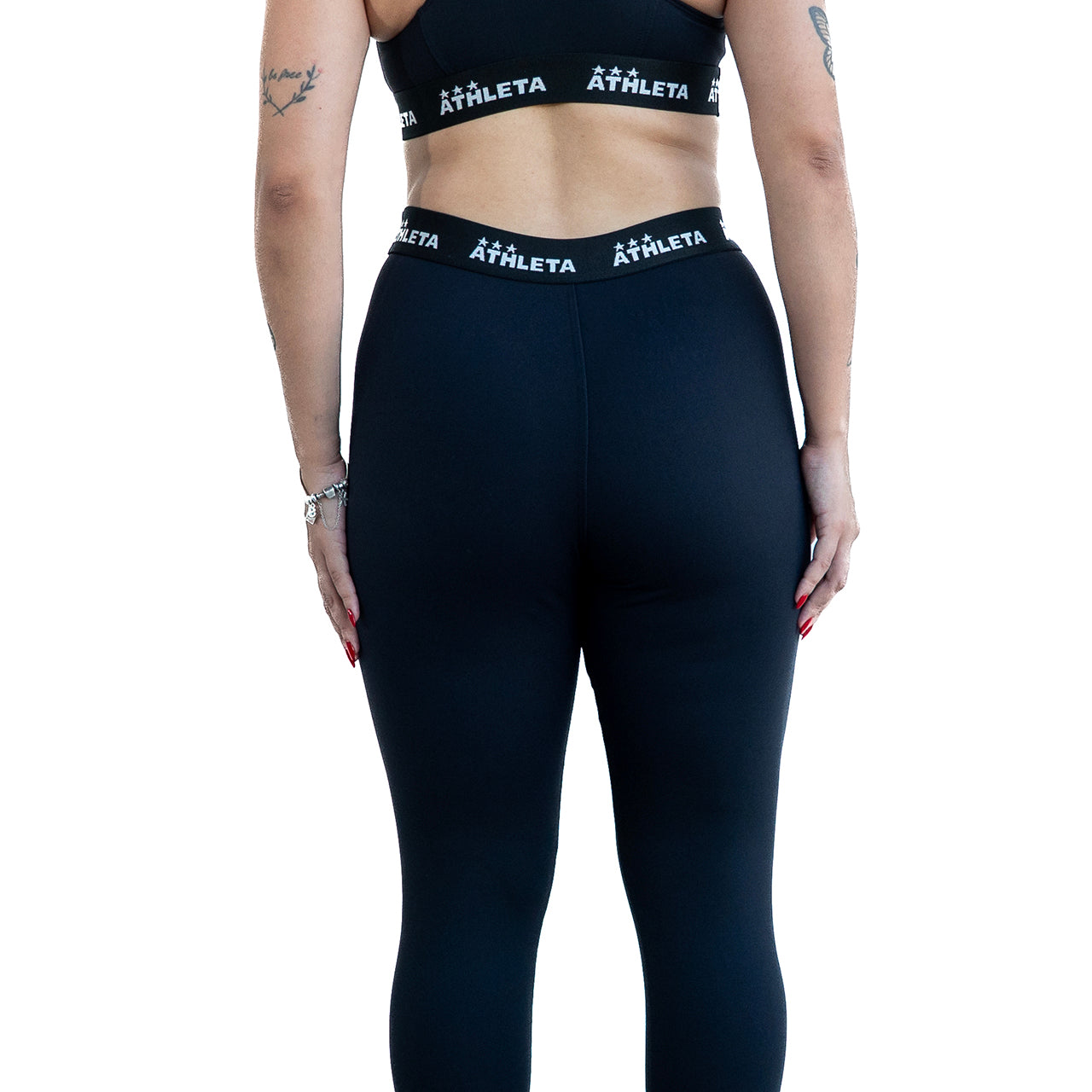 Calça Legging Athleta Performance - Preta