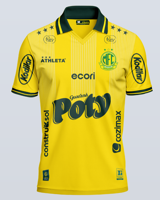 Camiseta Oficial Mirassol 2026 Amarela