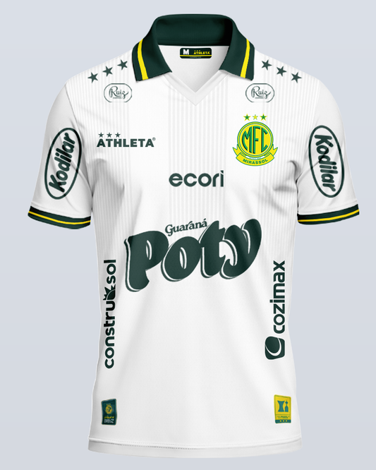 Camiseta Oficial Mirassol 2026 Branca