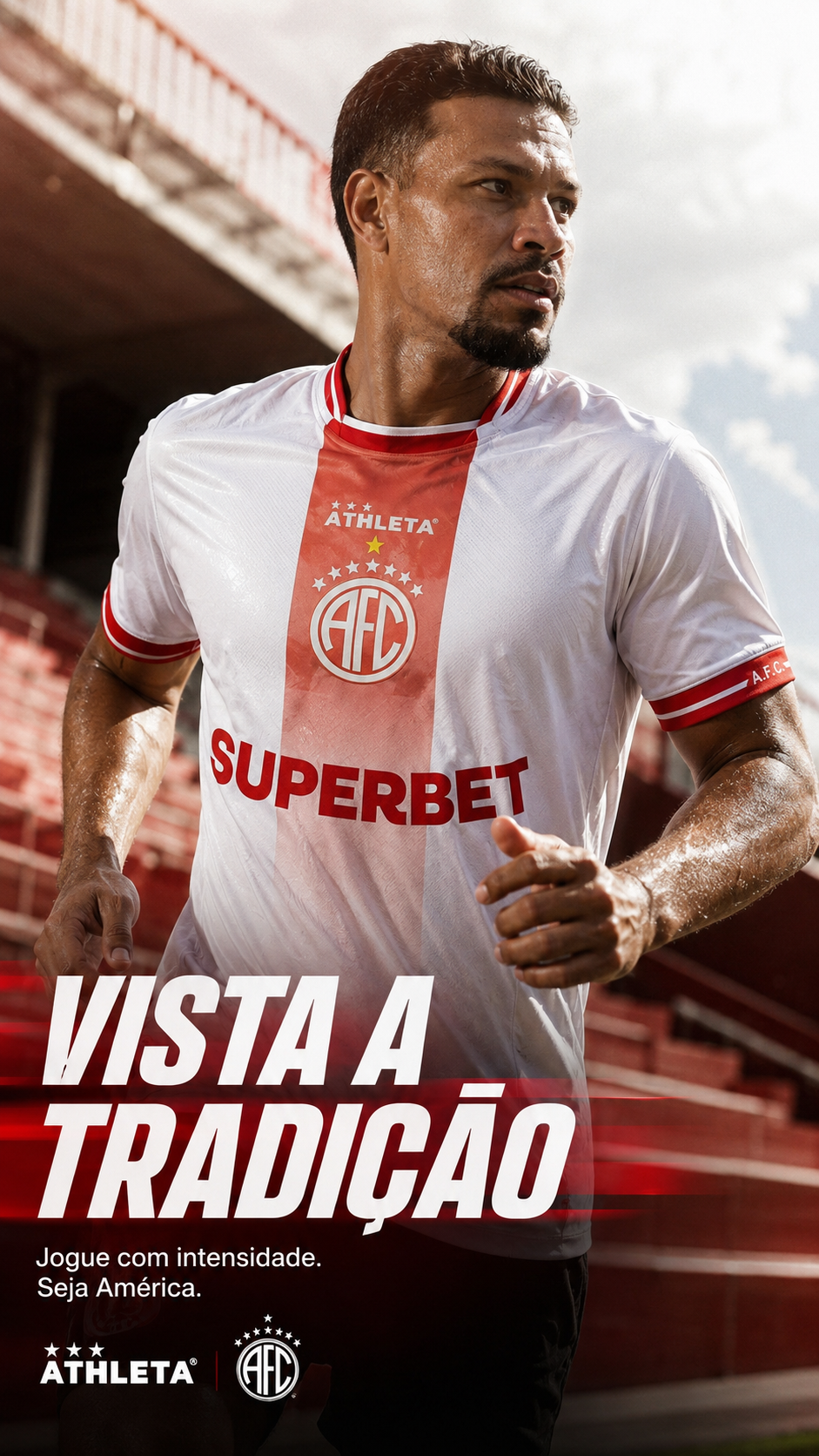  Descrição Camisa Oficial America Branca 2026