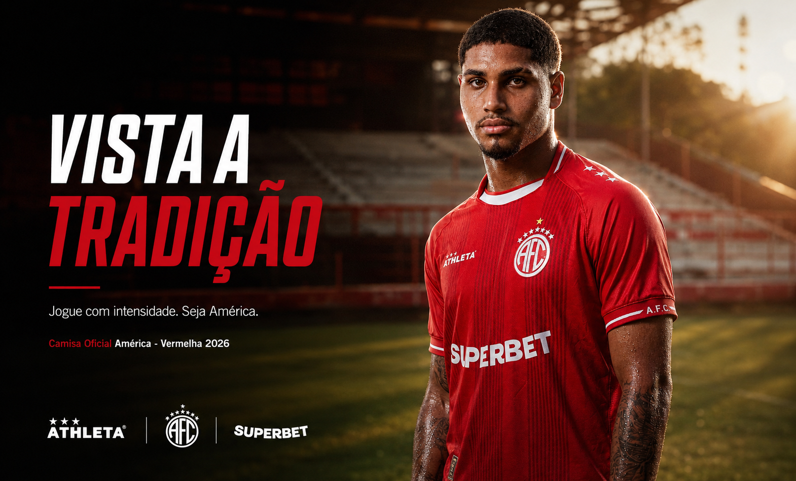  Descrição Camisa Oficial America Vermelho 2026