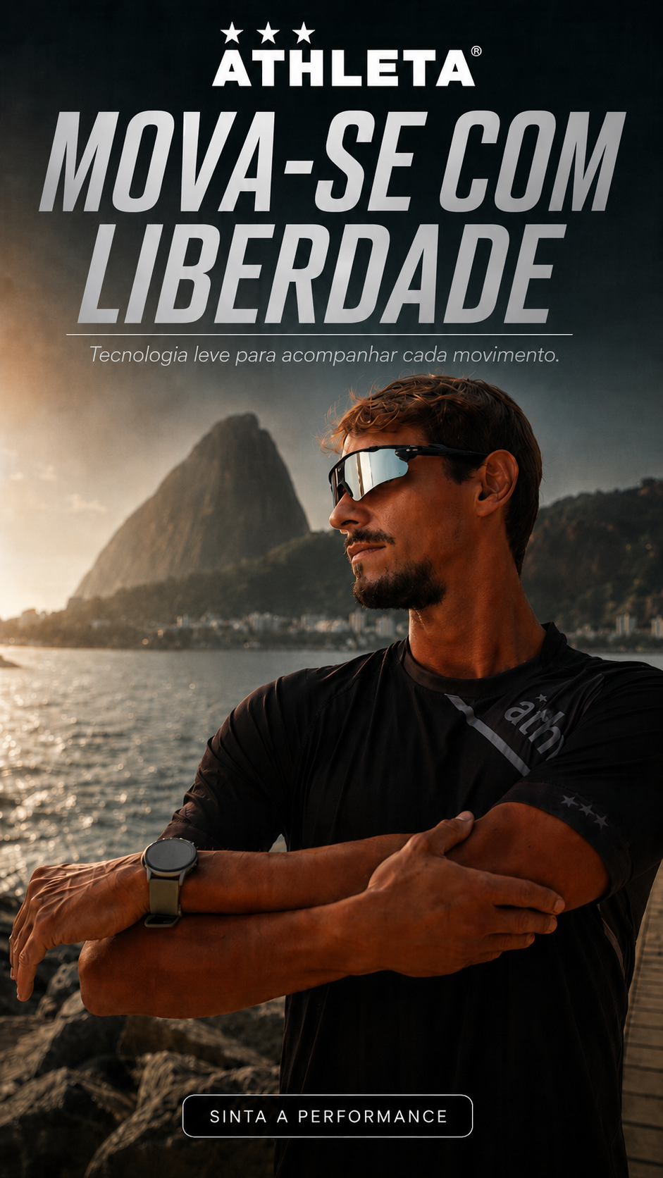  Descrição Camiseta Masculina Linha Free 26 - Black