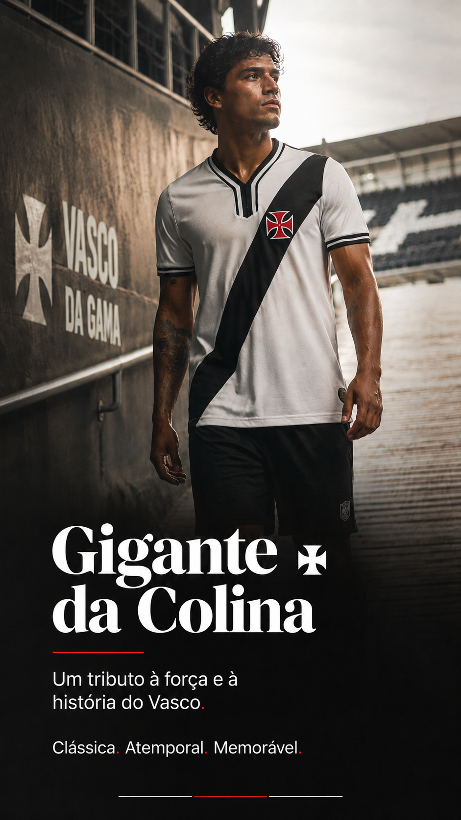  Descrição Camisa Athleta Retrô Vasco 1974 Branca