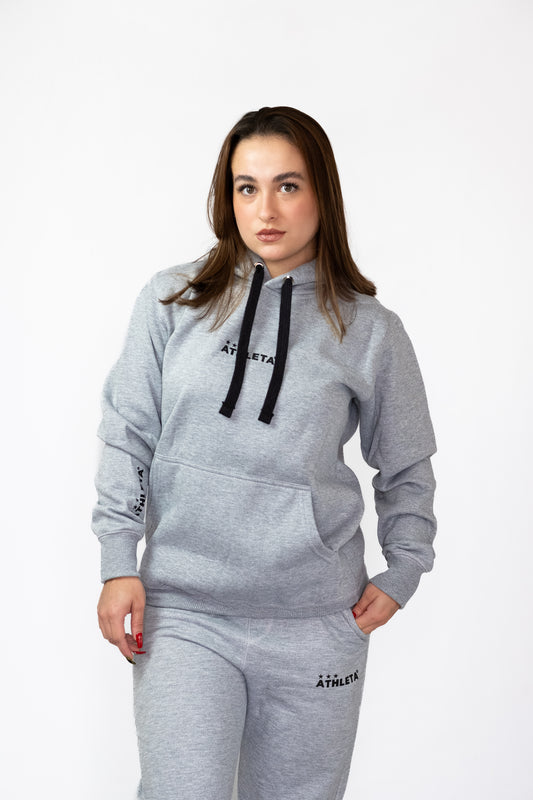 Blusa Moletom Unissex Athleta Casual Wear Line – Cinza Mescla