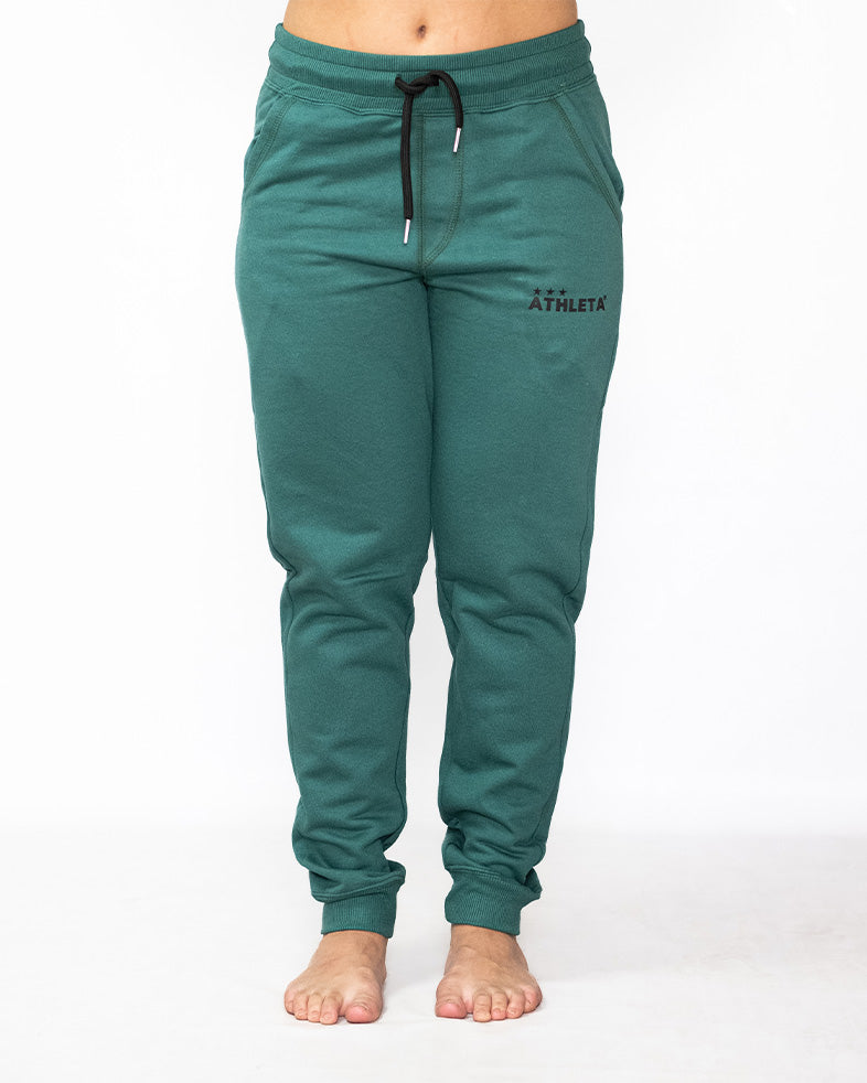 Athleta 休閒裝系列男女運動褲 - 綠色