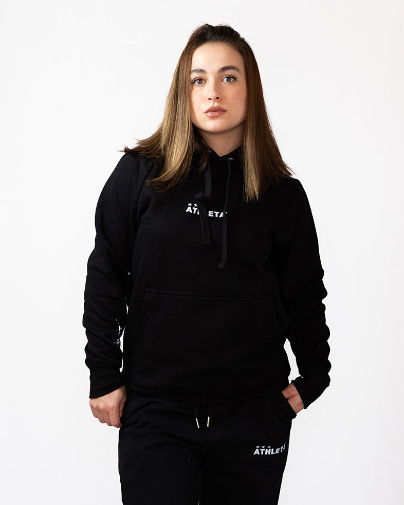 Blusa Moletom Unissex Athleta Casual Wear Line – Preto