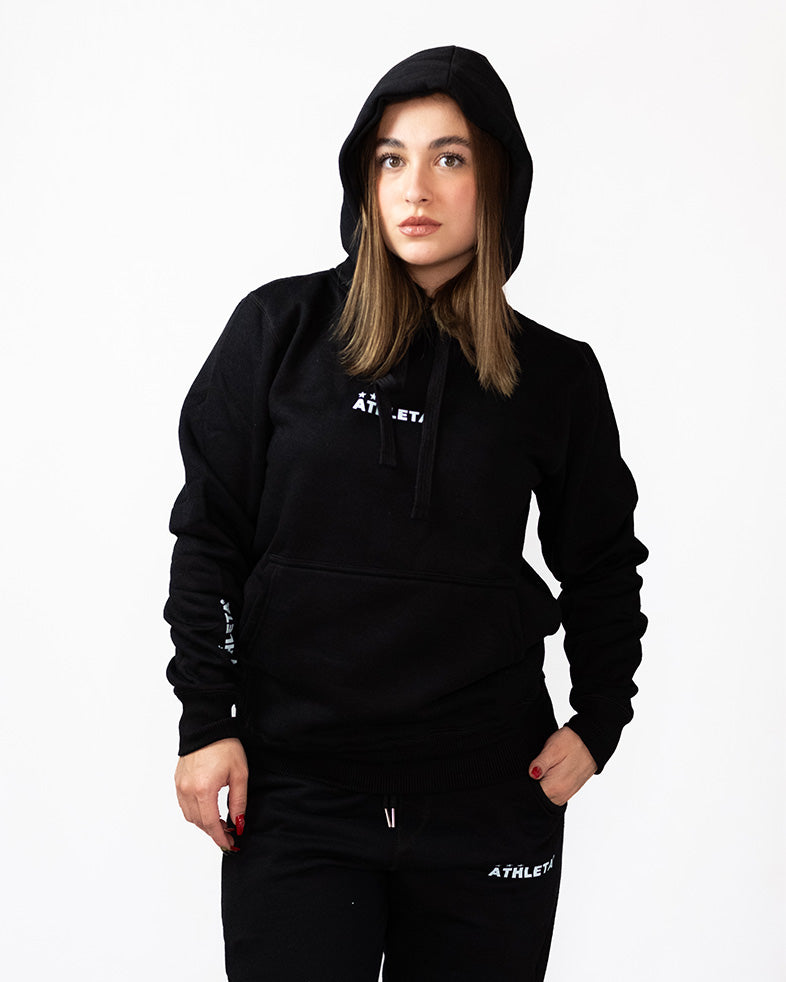 Blusa Moletom Unissex Athleta Casual Wear Line – Preto