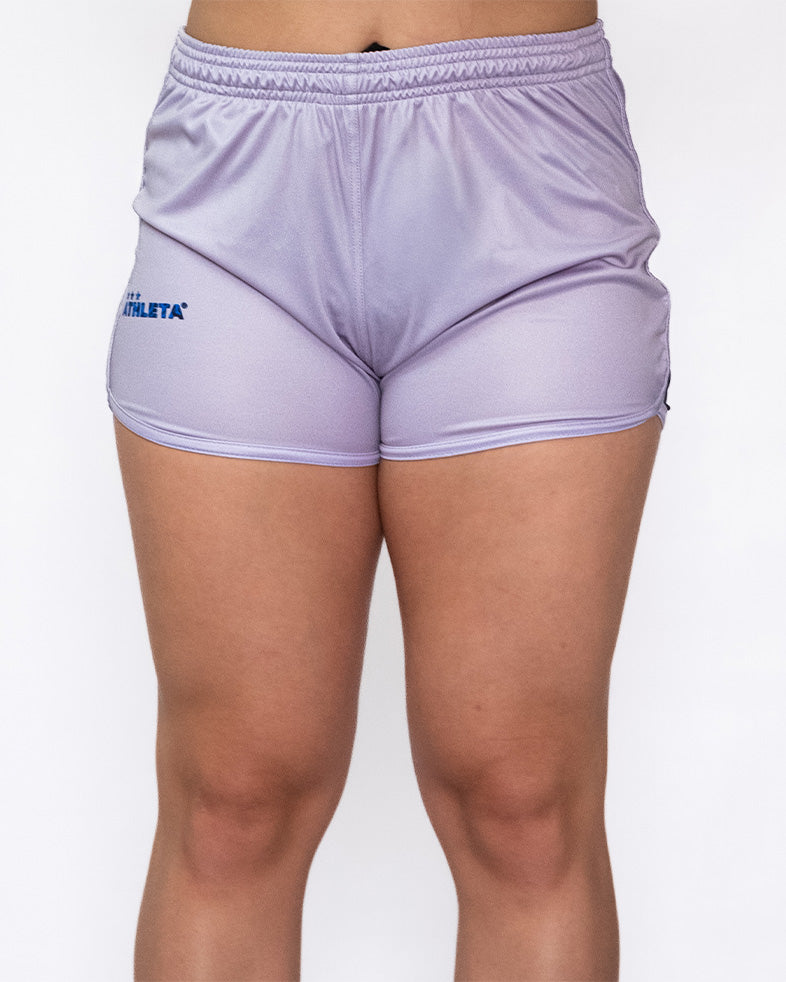 Calção Feminino Athleta SS25 Comfort - Gray Blue