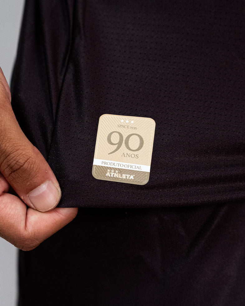 Athleta SS25 舒適男女短袖保暖上衣 - 黑金