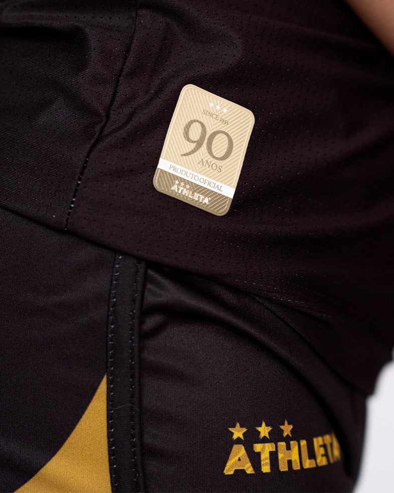 Athleta SS25 Comfort 女款短袖保暖上衣 - 黑金