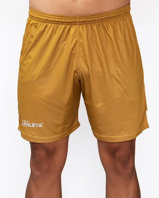 Athleta SS25 舒適男款短褲 - 白金色