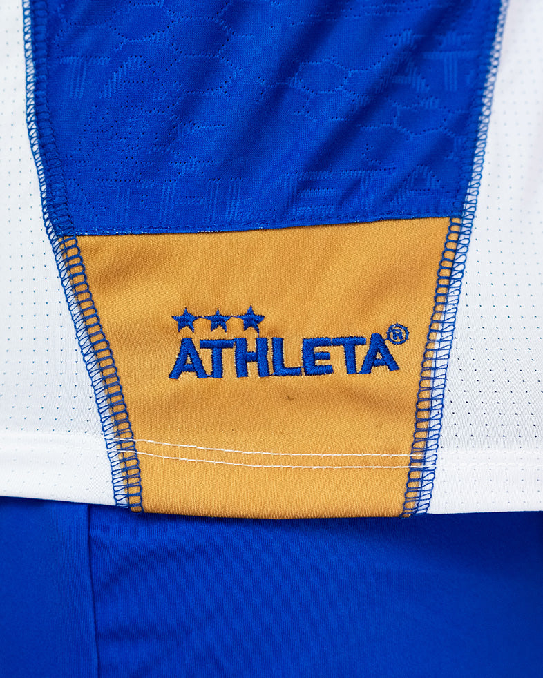 Athleta SS25 Futevôlei 短袖保暖上衣 - 藍白金