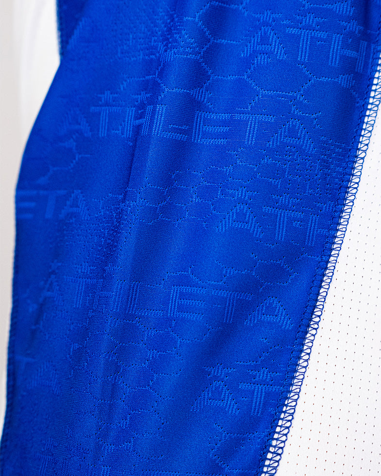 Athleta SS25 Futevôlei 短袖保暖上衣 - 藍白金