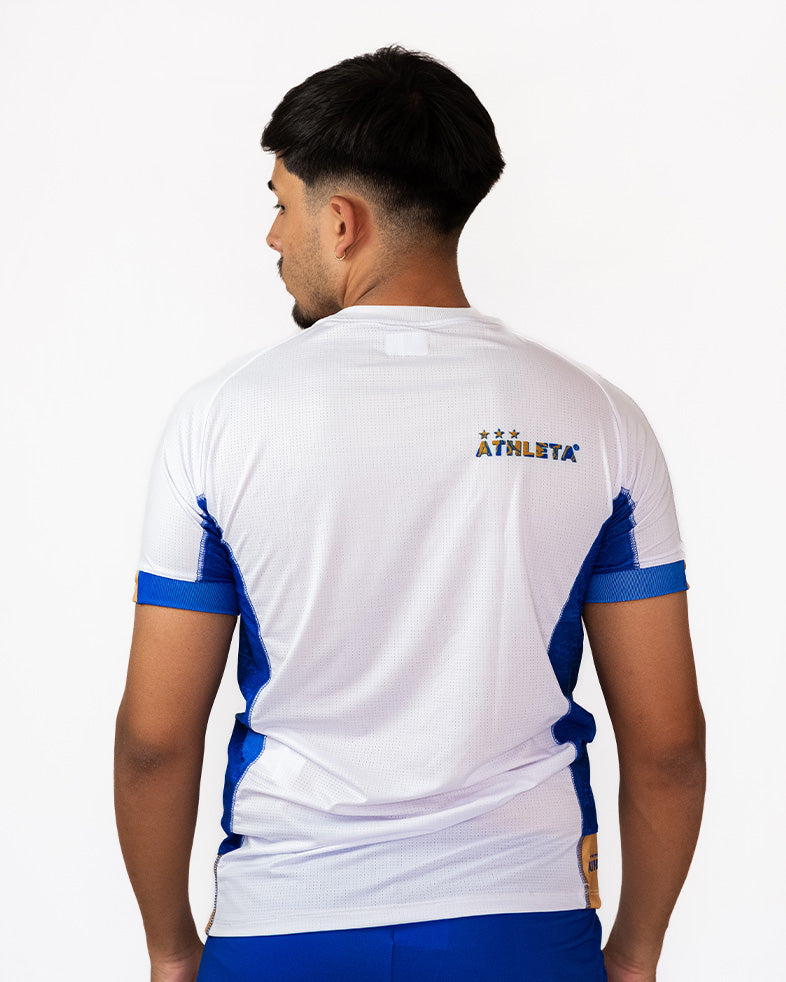 Athleta SS25 Futevôlei 短袖保暖上衣 - 藍白金