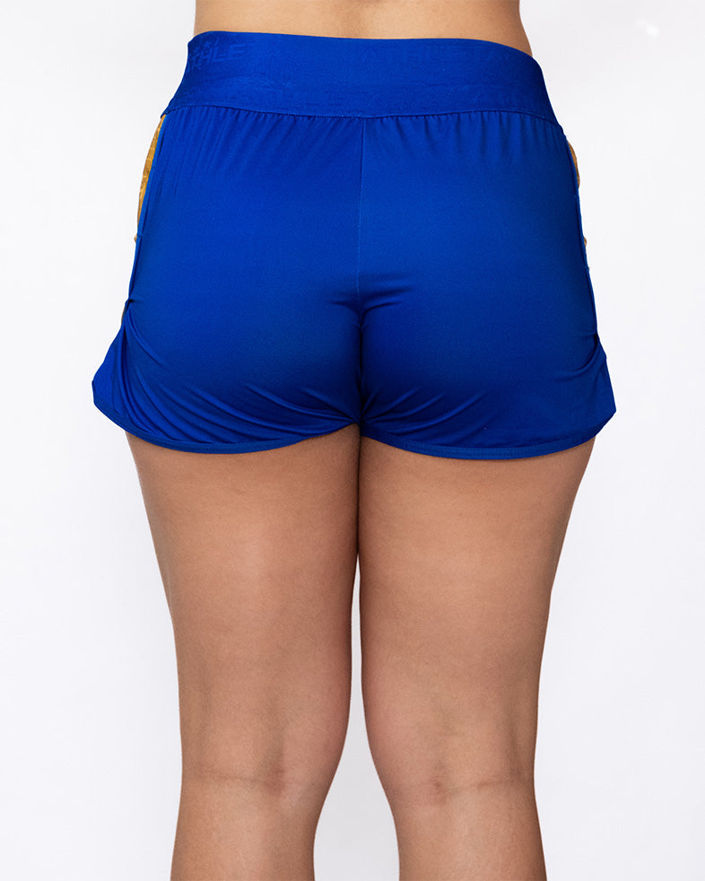 Athleta SS25 Futevôlei 女用短褲 - 藍白金