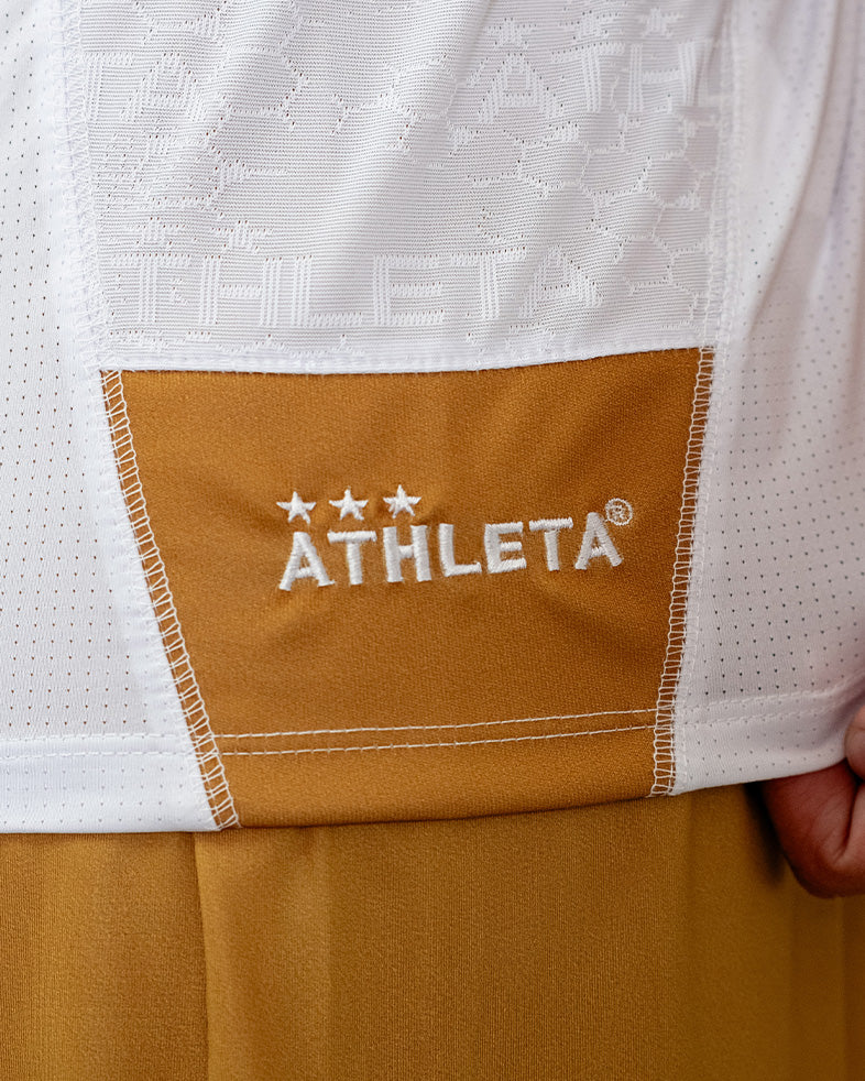 Athleta SS25 Futevôlei 短袖保暖上衣 - 白金色