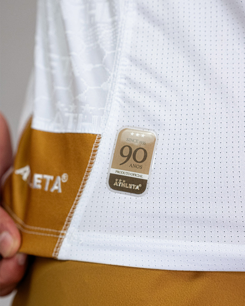 Athleta SS25 Futevôlei 短袖保暖上衣 - 白金色