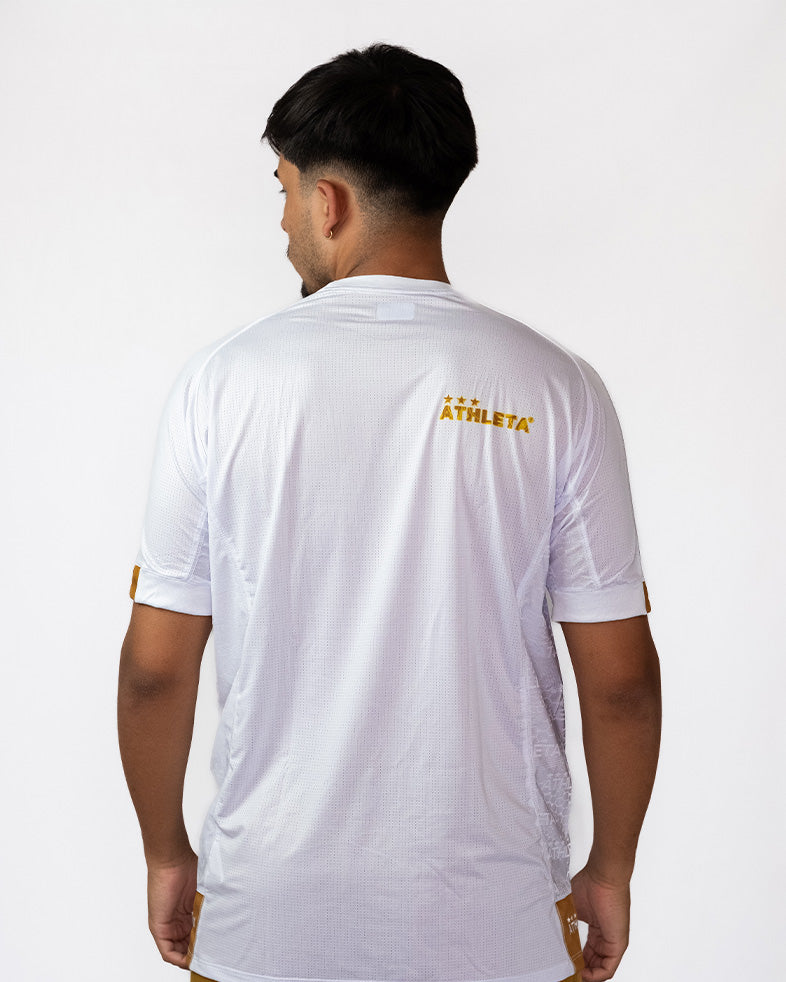 Athleta SS25 Futevôlei 短袖保暖上衣 - 白金色