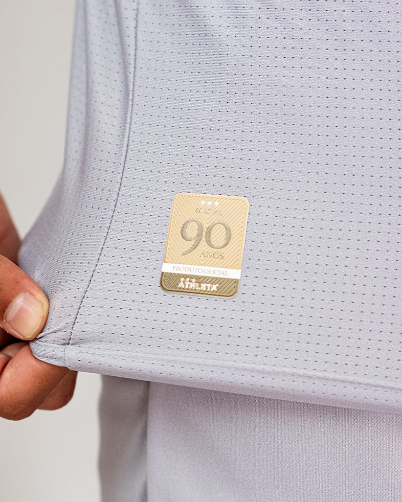 Térmica Manga Curta Masculina Athleta SS25 Comfort - Gray Blue