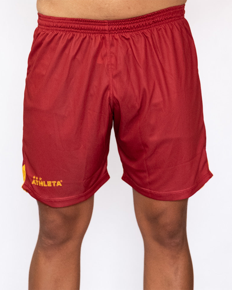 Calção Masculino Athleta SS25 Comfort - Wine Gold