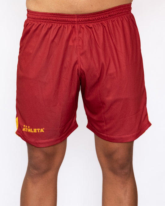 Calção Masculino Athleta SS25 Comfort - Wine Gold