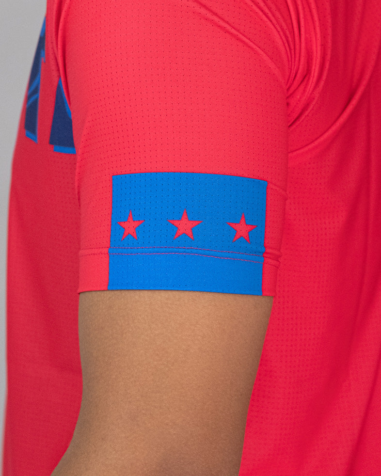 Térmica Manga Curta Masculina Athleta SS25 Comfort - Pink Blue