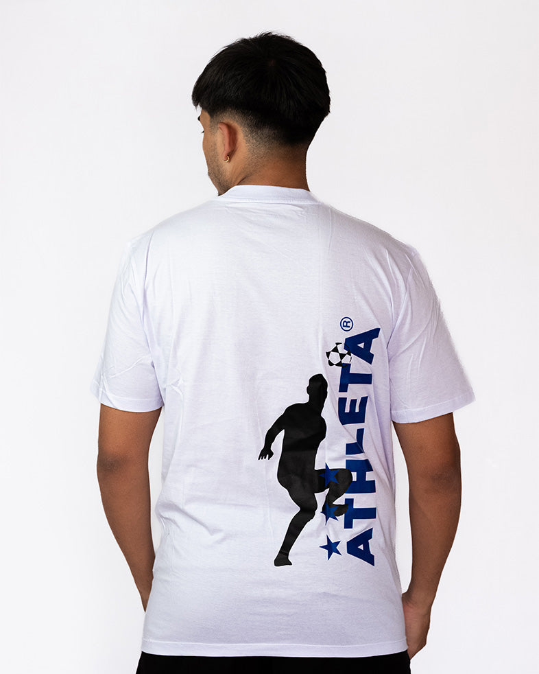 Camisa Athleta 90 Casual Futevôlei Chapa Branca ATL008