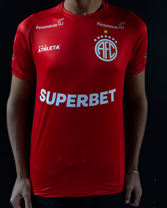 Camisa Oficial de Jogo America Vermelha 2024
