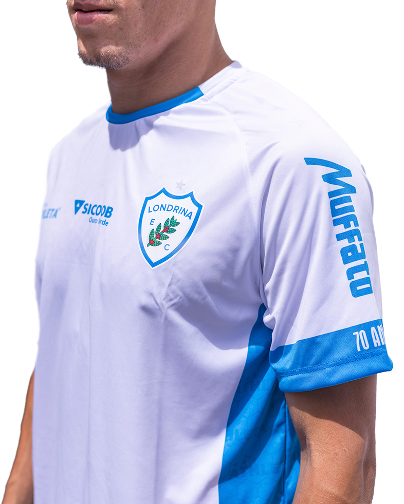 Camiseta Oficial Torcedor Londrina  - Branca