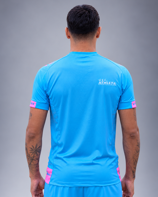 Térmica Manga Curta Masculina Athleta SS27 Futevôlei - Sky Rose