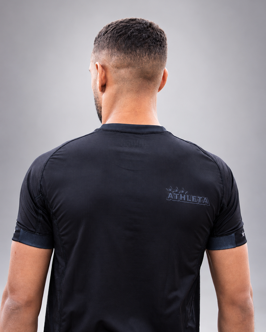 Térmica Manga Curta Masculino Athleta SS27 Futevôlei - Black