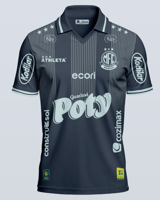 Camiseta Oficial Mirassol 2026 Cinza