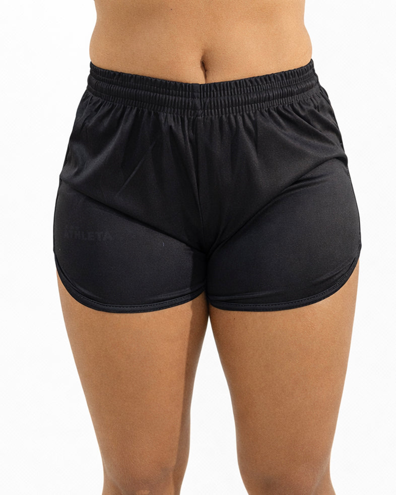 Calção Feminino Athleta SS25 Comfort 2.0 - All Black