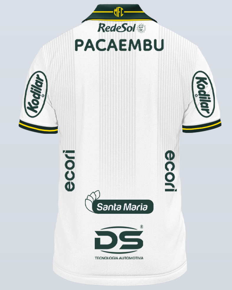 Camiseta Oficial Mirassol 2026 Branca
