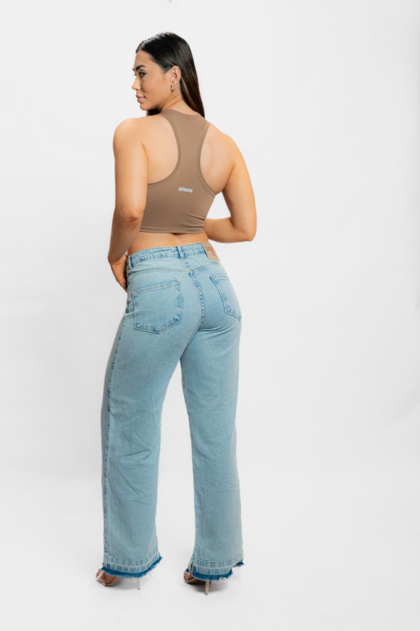 Blusinha Basic Feminina  Athleta Marrone