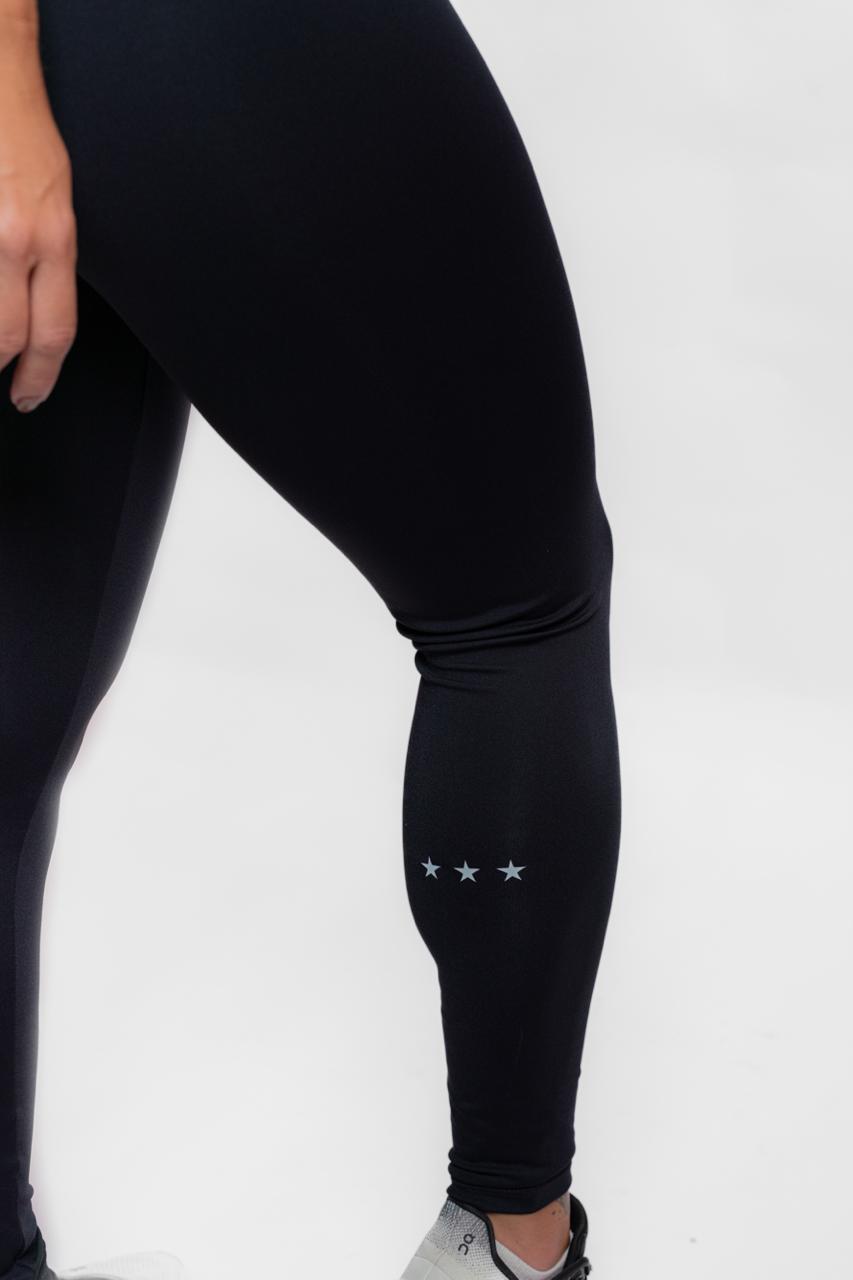 Calça Legging Feminina  Athleta Preto